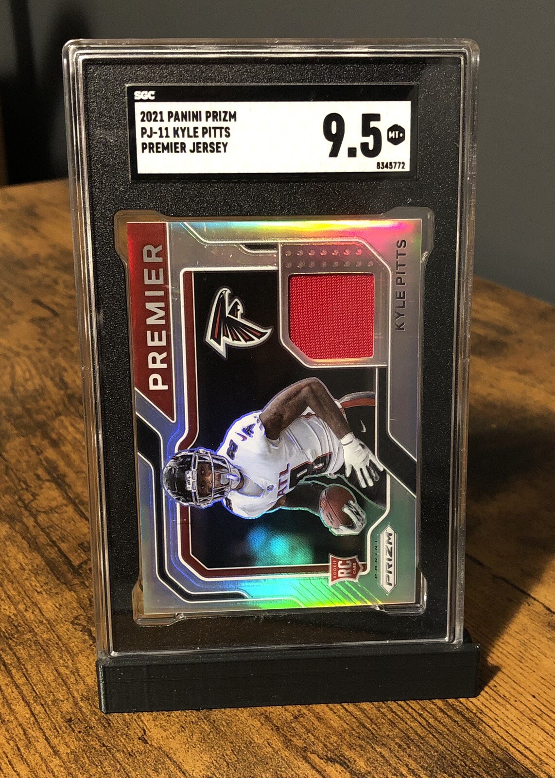 Kyle Pitts Panini Prizm Premier Jersey #PJ11 Base