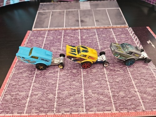 3x Hot Wheels Bundle Joblot Super Chromes Poppa Wheelie car BDC90 Combine post - Picture 15 of 20
