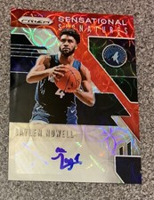 2019-20 Prizm Silver🔥Jaylen Nowell🔥 Sensational Signatures Red Choice Auto RC