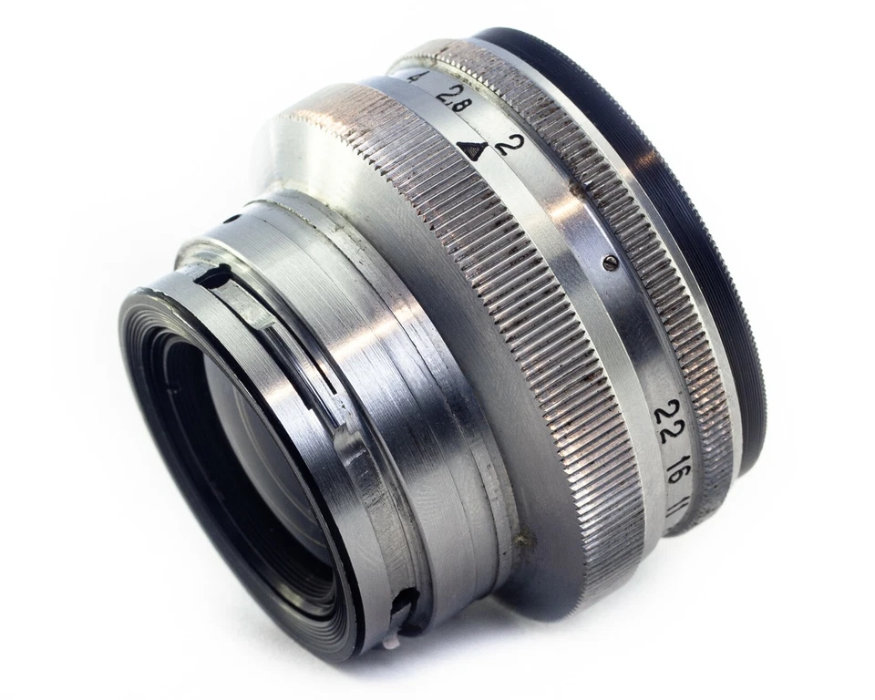 50mm f/2 JUPITER-8M Soviet Lens copy Sonnar Mount CONTAX RF For KIEV 2, 3, 4 - Image 3 of 4