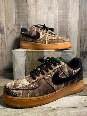 2018 Nike Air Force (1)Reeltree Camo (A02449-001)Low Casual