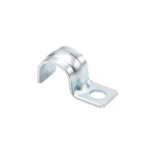 Bridgeport Fittings 920-S, 1/2", Zinc Electroplated STL, 1-Hole, EMT Strap, 1 pc