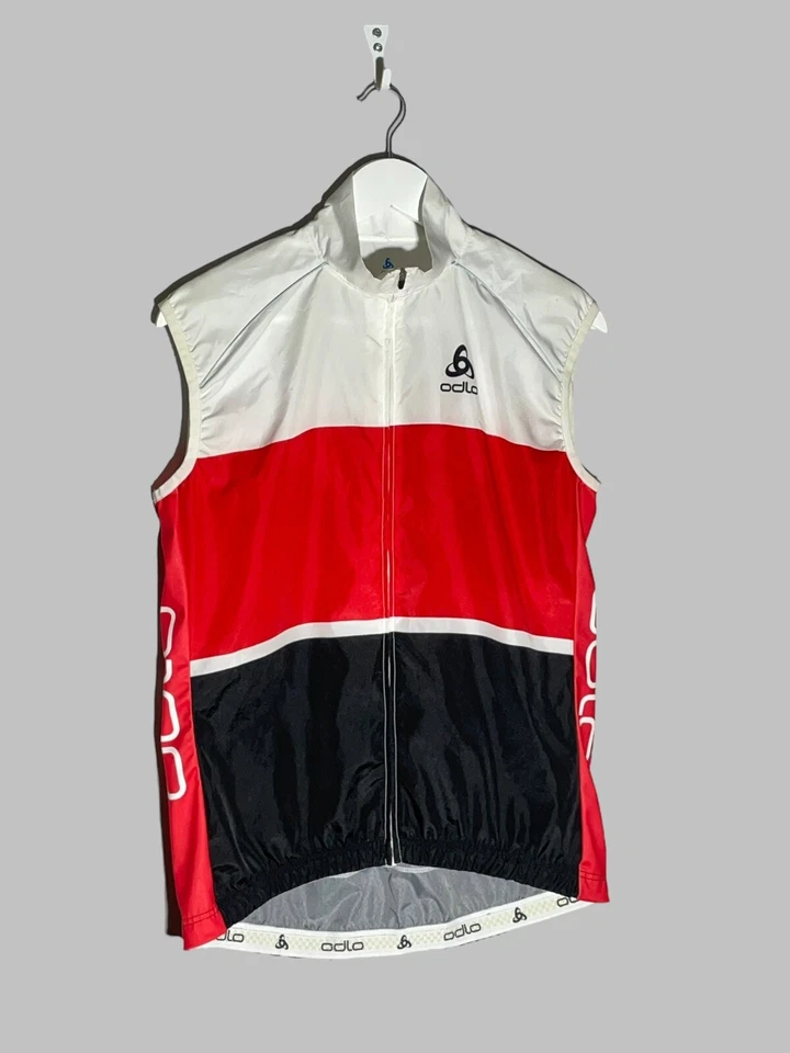 Odlo Men’s Bicycle Polyester Full Zip Vest Size L - Image 2 of 4