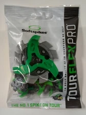 18 Softspikes Tour Flex Pro Fast Twist 3.0 Golf Spikes Cleats GREEN