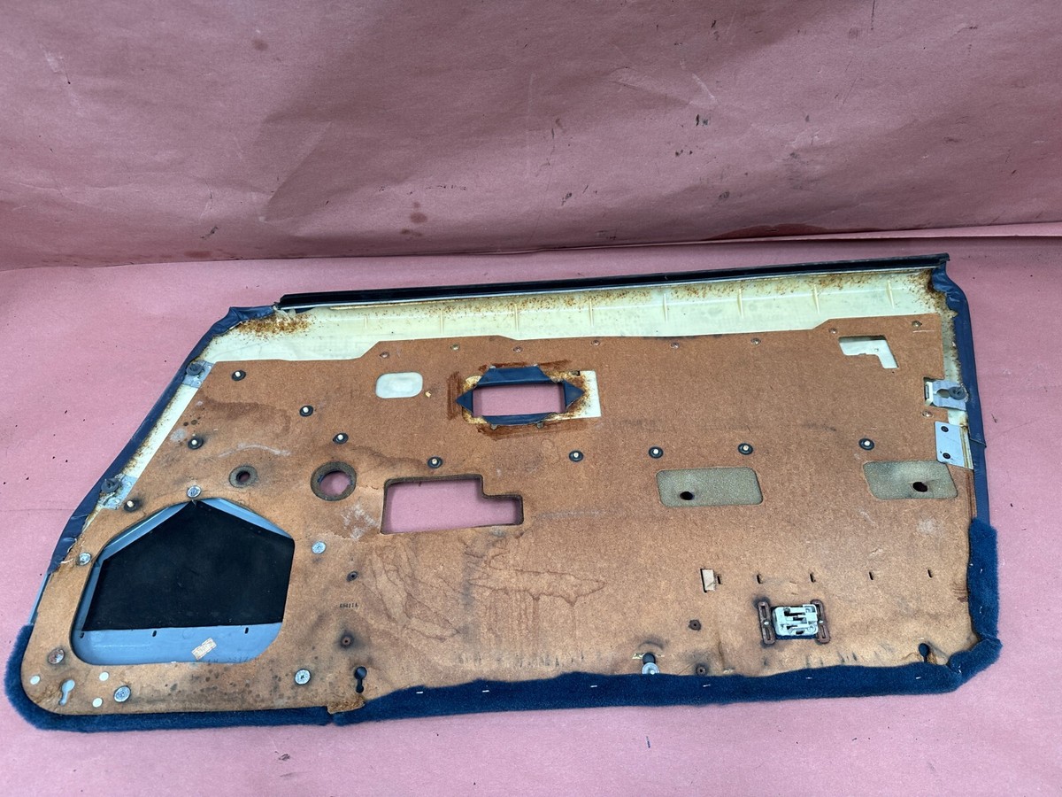 Nissan 300ZX Door Panel Trim Interior Front Left Blue OEM #86154