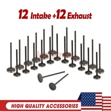 US Exhaust and Intake Valves For 01-15 Acura Honda 3.2L-3.7L V6 VTEC SOHC 24v