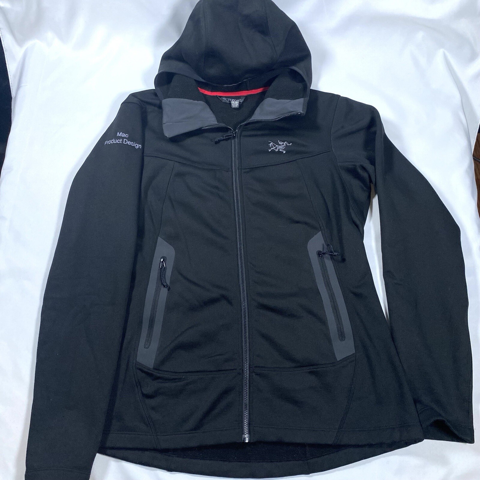 ARC'TERYX Arc’teryx Arcteryx Arenite Fleece Felpa con Cappuccio Giacca Full Zip Nero Donna Taglia Large
