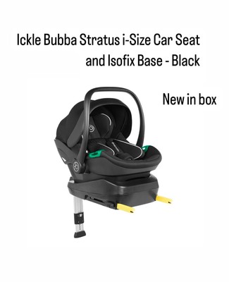 Ickle Bubba - STRATUS 1-GRÖSSE AUTOSITZ UND ISO FIX BASE Neu im Karton
