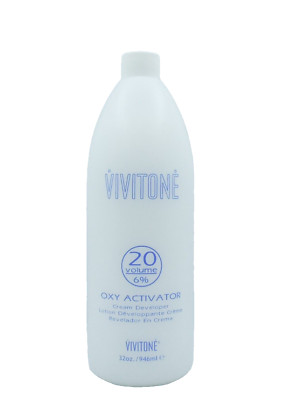 Vivitone Oxy Activator 20 Cream Developer Lotion Pro Size 32 oz/ 946 ml *No Box*