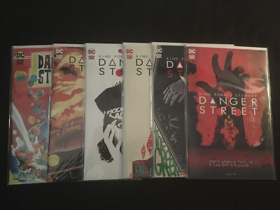 DANGER STREET #1, 2, 3, 4, 5, 6, 7, 8, 9, 10, 11, 12 Tom King, VFNM Condition