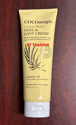 COCOMagic  Botanical Extract Nourishing COCONUT Oil HONEY HEEL & FOOT CREAM