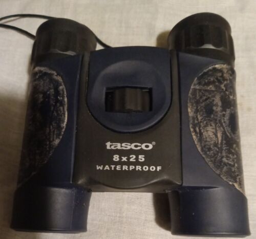 Tasco Binocular 8x25 Waterproof 825WP, (Tested And Works As It Should)