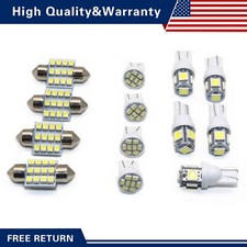 13x Led Lights Interior Package Kit For Chevy Silverado Gmc Sierra White 13x Led Lights Interior Package Kit For Chevy Silverado Gmc Sierra White