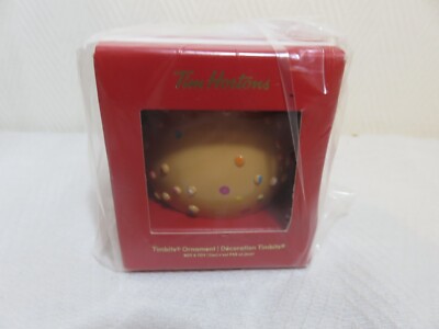 Canadian Tim Hortons 2022 Timbit Christmas tree ornament mib