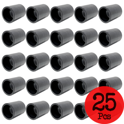 Lot of 25 PCS Sch 80 PVC 1-1/4 Inch Straight Coupling Socket Connect