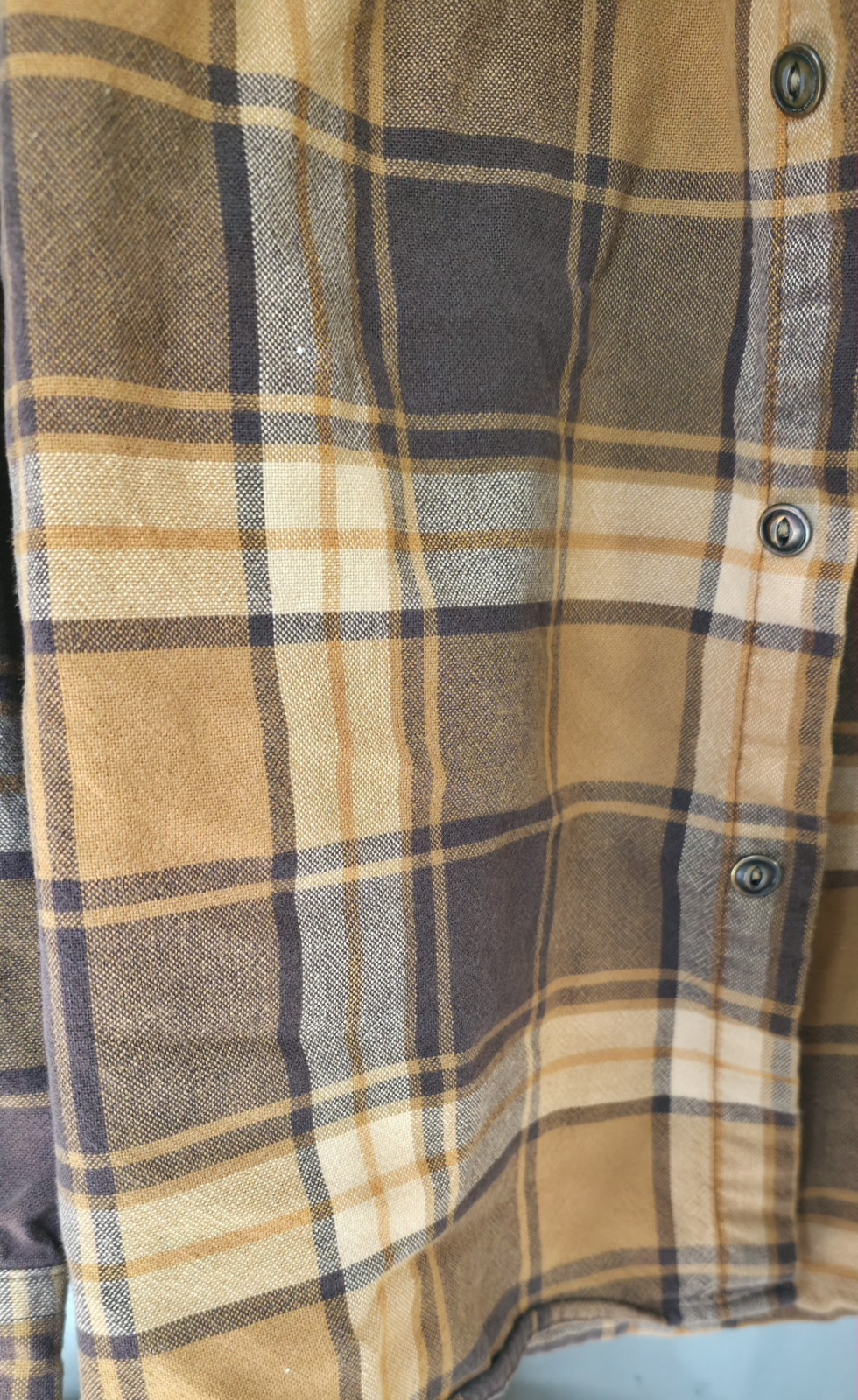 Pendleton Flannel Shirt Large Loop Collar Flap Po… - image 5