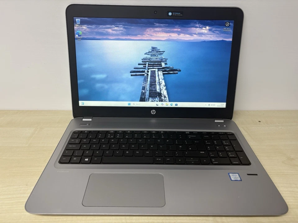 HP ProBook Laptop 450 G4 15.6" CORE i3-7100U 8GB RAM 128GB SSD Windows 11 Pro - Image 2 of 4