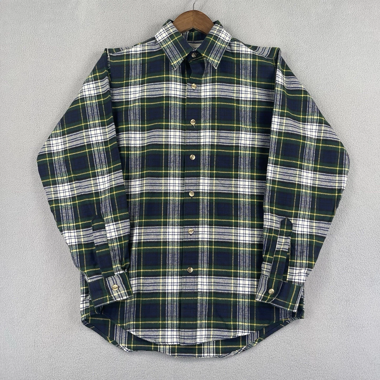 Vintage LL Bean Flannel Shirt Men Small Green Tartan Plaid Button Up Made In USA
Opens in a new wind
