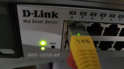 D-Link 48-Port Gigabit Web Smart Managed Switch Modell DGS-1210-48 HW:D1,FW:4.22