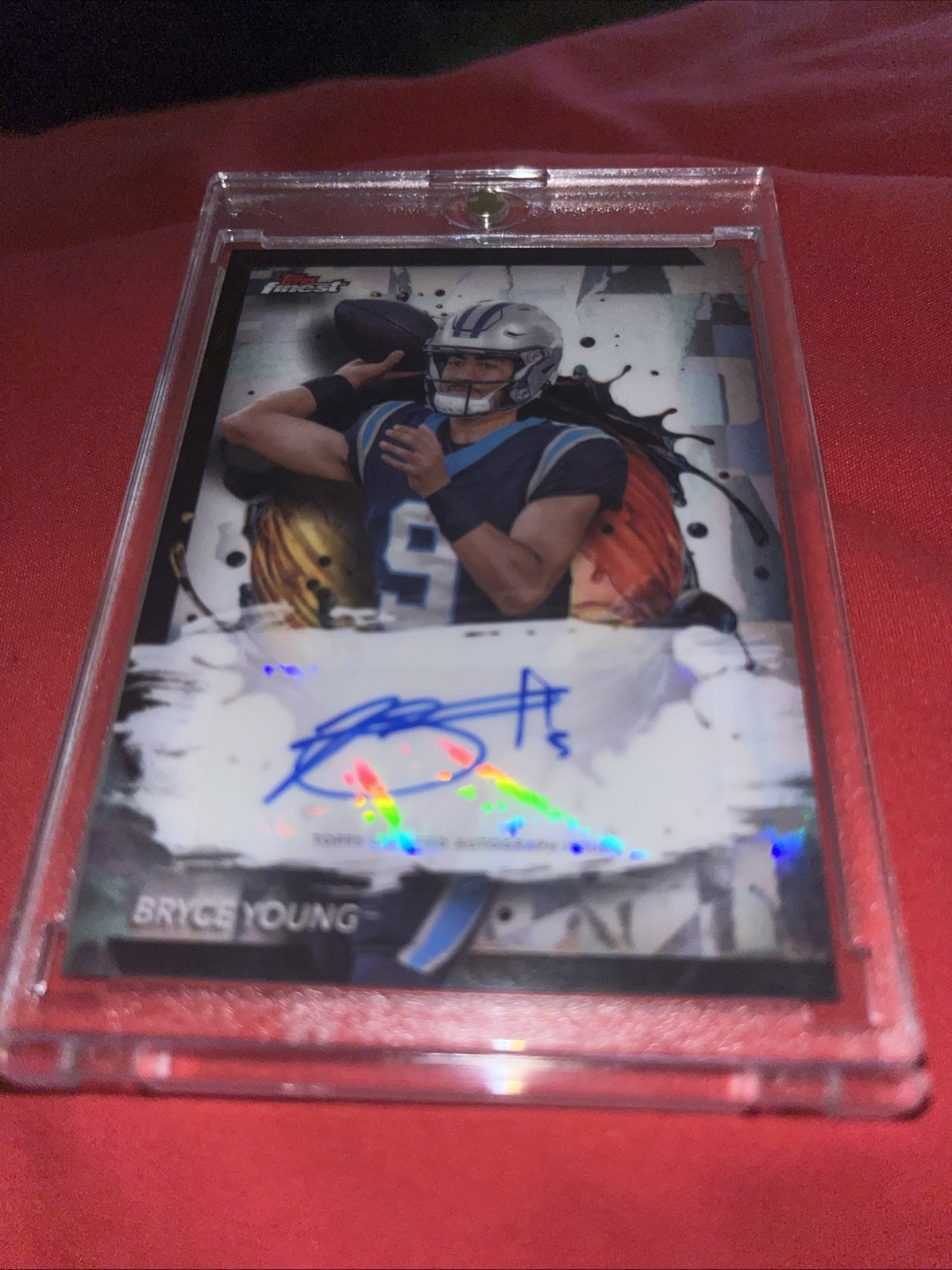 2024 Topps Finest - Finest Autographs Bryce Young #FA-BY Refractor (AU)