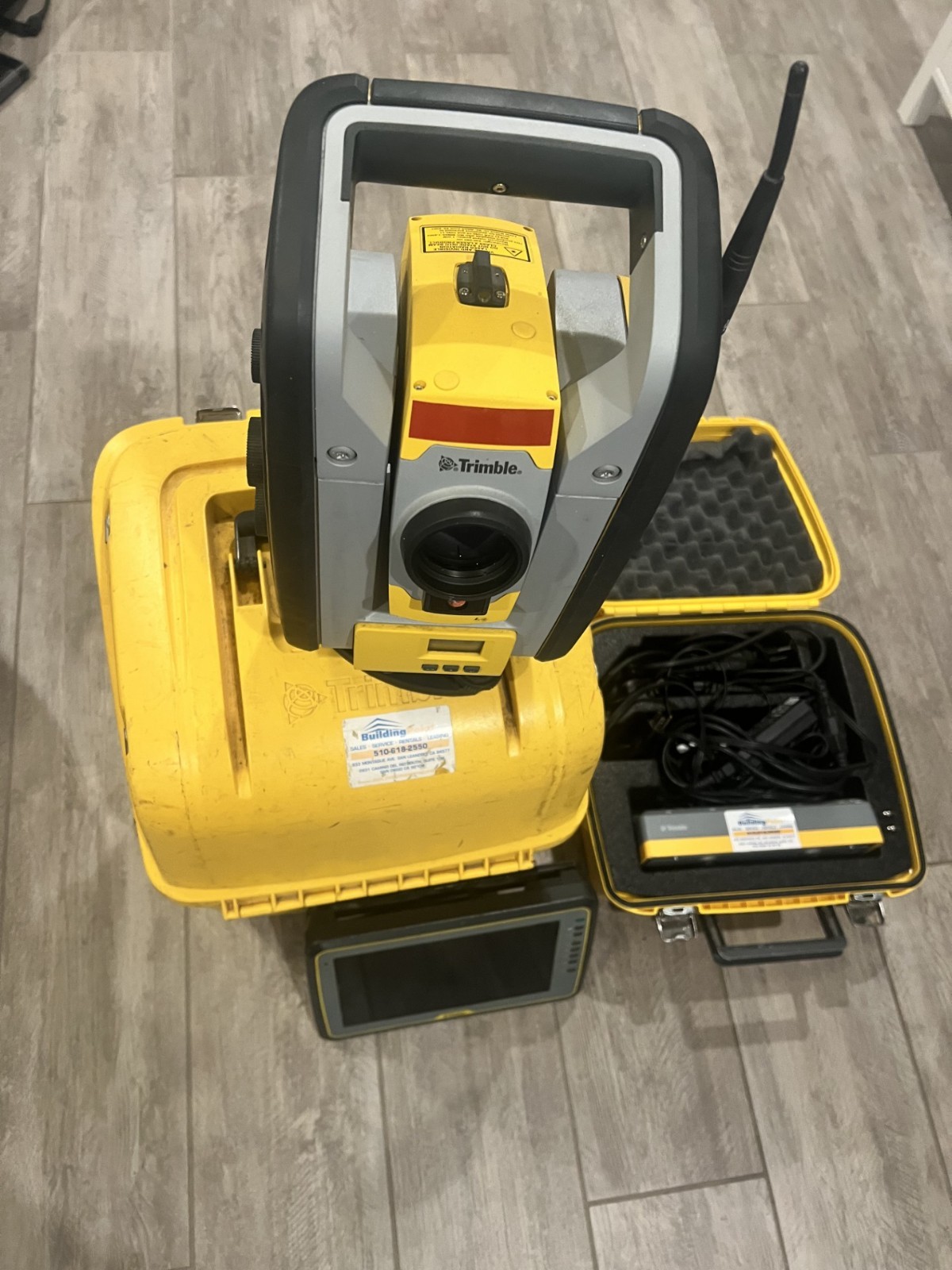 Trimble RTS773 Robotic Total Station 3" Sec DR HP Trimble T10 Field Link 7.0