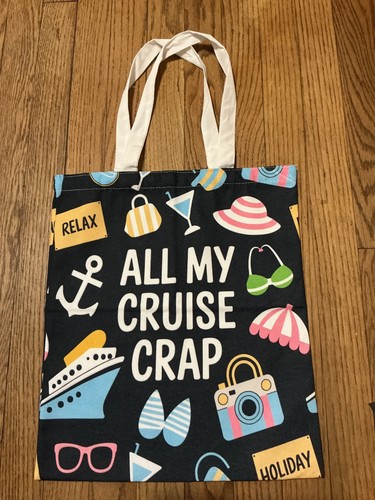Cruise Vacation Tote Bag All My Crap Summer 