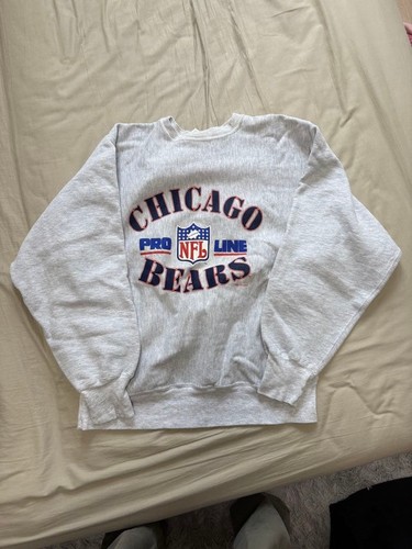 Vintage 90s CHAMPION Sweatshirt / NFL CHICAGO BEARS /Size:XL /Made in
