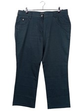 VIA APPIA DUE Straight-Leg Jeans Damen Jeans Gr. DE 48 schwarz Casual-Look