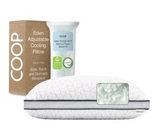 Coop Home Goods Eden Bed Pillow Queen Size for Sleeping on Back, Stomach NEW