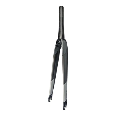 CKT Carbon Tapered 1.5 Gabel Rennrad Schnellspanner 9 x 100 mm Schwarz Anthrazit - Bild 1 von 3
