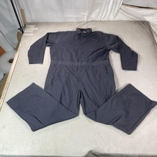 WearGuard Coveralls Mens XL Blue Workwear Suit Lightweight Mechanic Jumpsuit