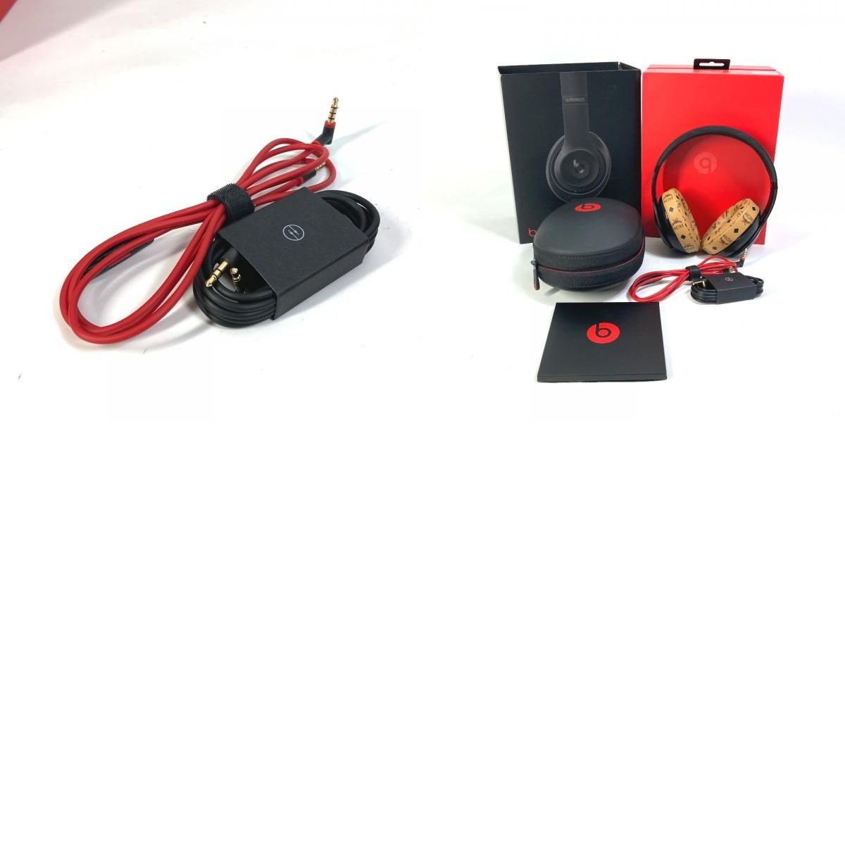 Beats x MCM collaboration Wireless Headphones w/Case