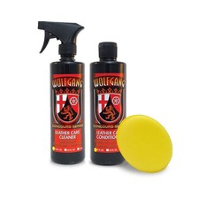 WOLFGANG CONCOURS SERIES Leather Care Combo  Leather Cleaner  Conditioner K...