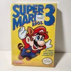 Vintage Super Mario Bros 3 Game Nintendo NES Sealed New Never Opened