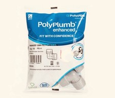 Polypipe PolyPlumb Enhanced Elbow 15mm PB115 - Pack of 10