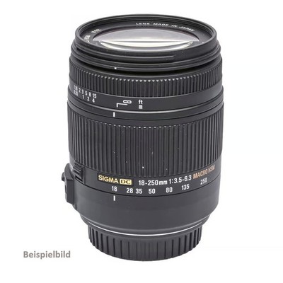 Sigma 18-250mm/3,5-6,3 DC OS HSM f. Canon EF-Mount gebraucht Objektiv