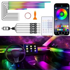 Acrylic Interior Car Lights Dreamcolor Ambient Lighting Kit with 6 in 1