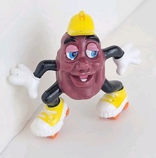 Vintage CALIFORNIA RAISIN ON ROLLER SKATES  1988 by Applause Inc.