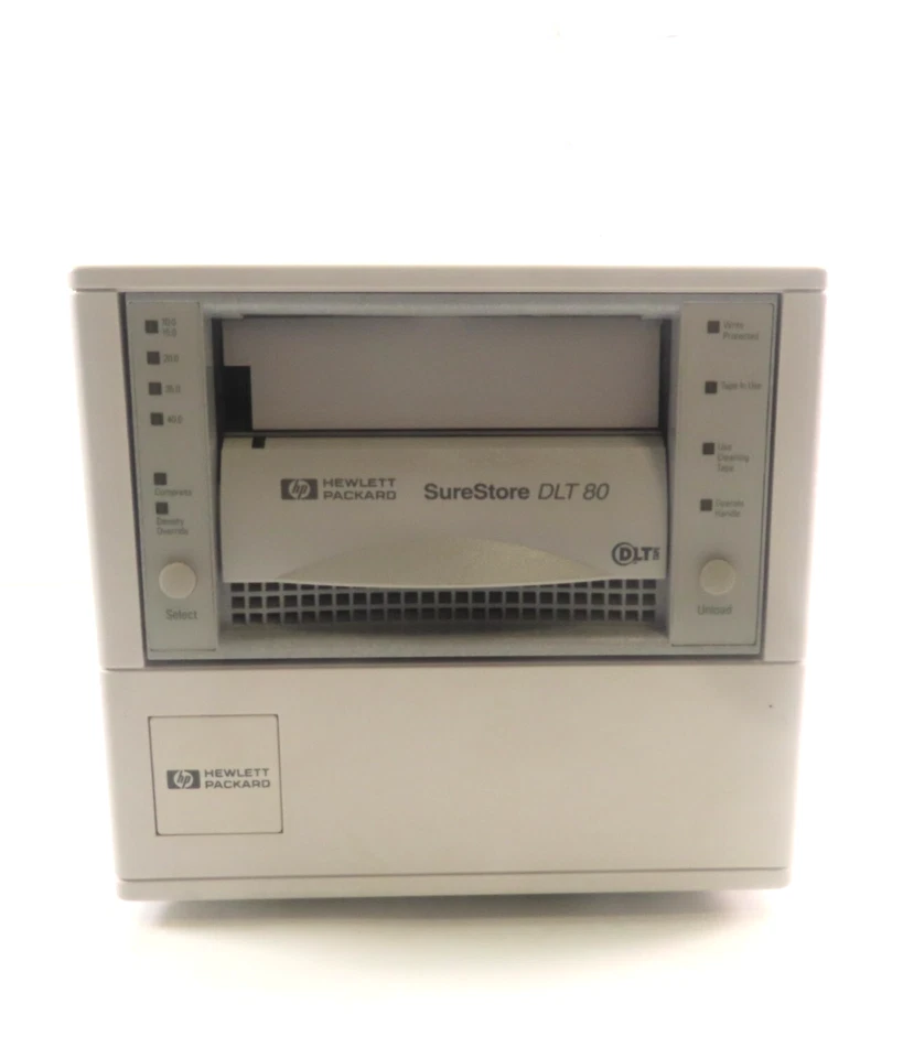 HP SureStore DLT40/80 GB External Tape Drive - C5726A - Image 2 of 4