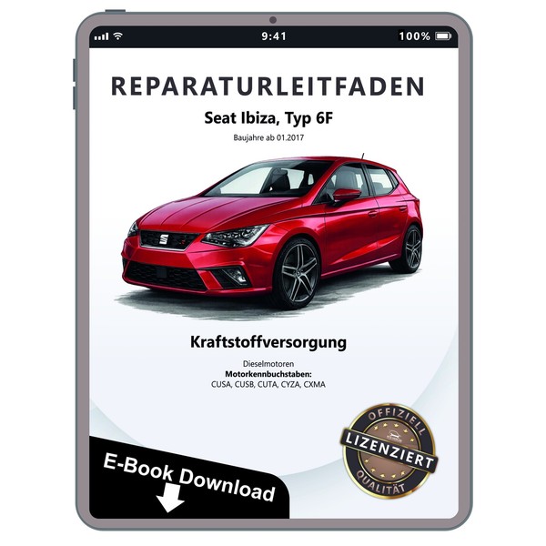 Seat Ibiza 6F Ab 2017 Dieselmotoren Kraftstoffversorgung Werkstatthandbuch PDF-image