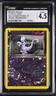 CGC 4.5 Rocket's Mewtwo 8 Winner Reverse Holo Best Of Game Promos Pokemon Card