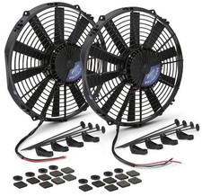 Proform 67038 Universal 12 In. Brushless Electric Cooling Fan Kit Two Fans Proform 67038 Universal 12 In. Brushless Electric Cooling Fan Kit Two Fans