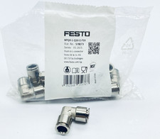 Lot of 10 FESTO NPQH-L-Q10-E-P10 Pusg-In L-Connector 90° Elbow 10mm x 10mm 290ps