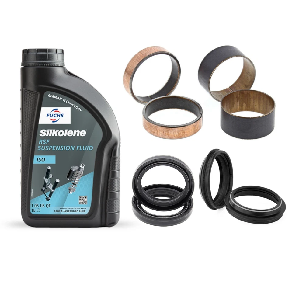 Juego de sello de horquilla y arbusto para Suzuki GSF 1250 S Bandit 2007-2015 Silkolene Foto 2 de 4
