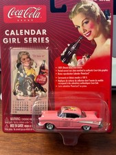 2003 Johnny Lightning Coca-Cola Calendar Girl Series '57 Chevy Bel Air