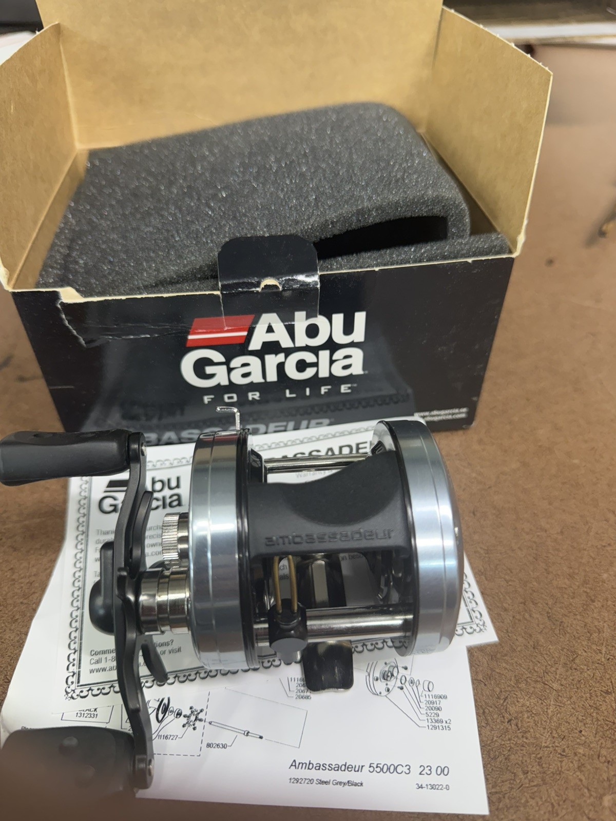 Abu Garcia Ambassadeur 5500c3 NEW IN BOX!!