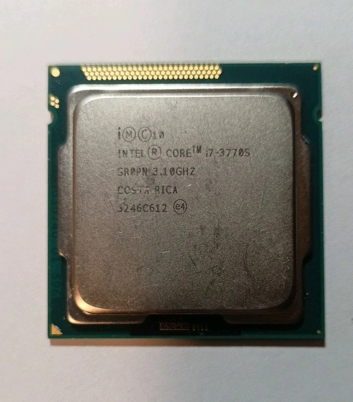 Intel Core i7-3770S (4x 3.10GHz) CPU Sockel 1155
