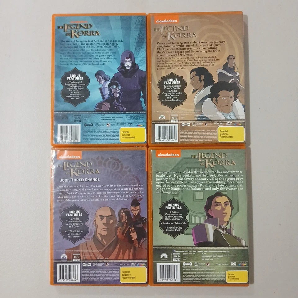 The Legend Of Korra Complete Book Series 1-4 Book 3 Sealed - VGC - image 2 of 4