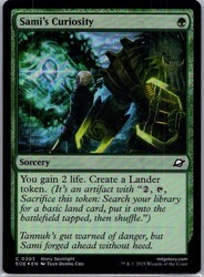 Sami's Curiosity #203 Edge of Eternities Foil Common