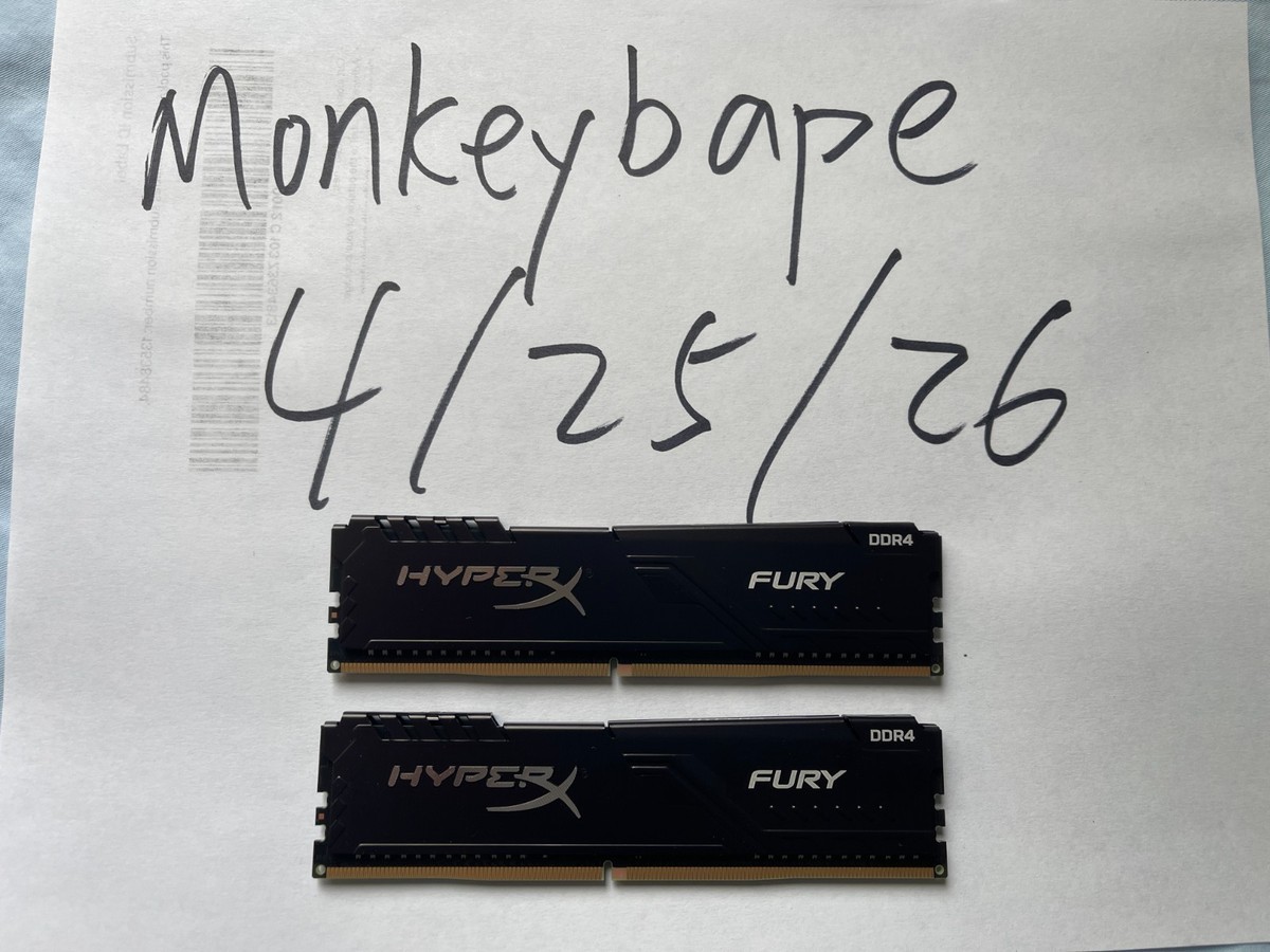 Kingston HyperX Fury 16GB DDR4 3200MHz HP32D4U8S8HC-8X (2x8GB) | eBay